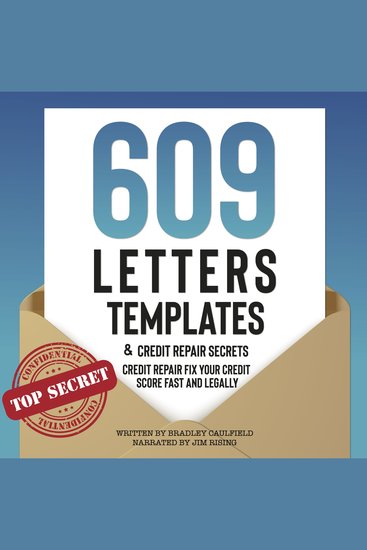 609 Letters Templates & Credit Repair Secrets - Fix Your Credit Score Fast and Legally - cover