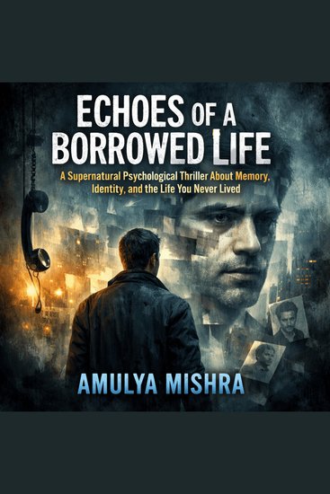 Echoes of a Borrowed Life - A Supernatural Psychological Thriller About Memory Identity and the Life You Never Lived - cover