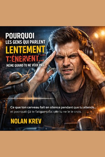 Pourquoi les gens qui parlent lentement t’énervent… même quand tu ne veux pas - Ce que ton cerveau fait en silence pendant que tu attends… et pourquoi ça te fatigue plus que tu ne le crois - cover