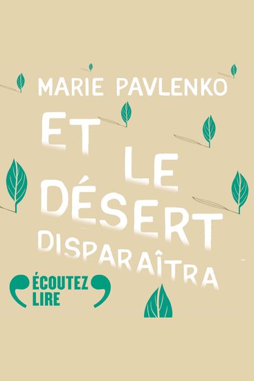 Et le désert disparaîtra - cover