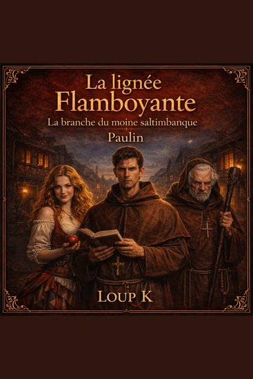 La lignée flamboyante - volume I : La branche du moine Saltimbanque - cover