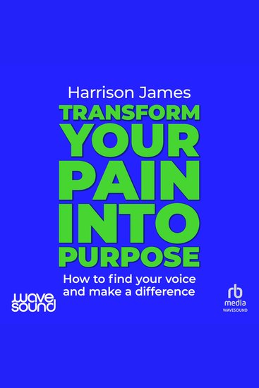 Transform Your Pain into Purpose - cover