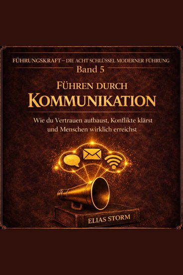 FÜHREN DURCH KOMMUNIKATION - Wie du Vertrauen aufbaust Konflikte klärst und Menschen wirklich erreichst - cover