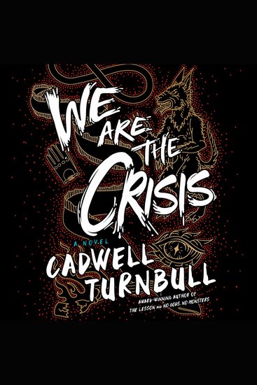 We Are the Crisis - A Novel - cover
