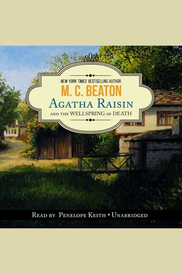 Agatha Raisin and the Wellspring of Death - cover