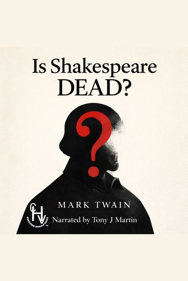 Is Shakespeare Dead? - cover