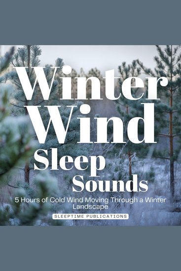 Winter Wind Sleep Sounds - 5 Hours of Cold Wind Moving Through a Winter Landscape - cover