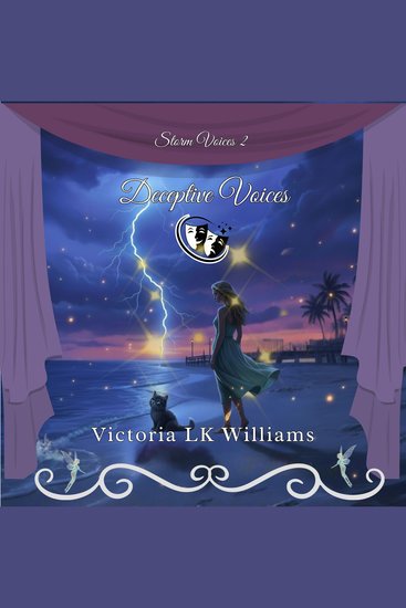 Deceptive Voices - Curtain Calls and Killer Performances; A Paranormal Cozy Mystery - cover