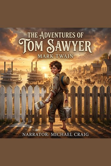 The Adventures of Tom Sawyer - Experience the ultimate tale of boyhood rebellion and midnight danger in this thrilling piece of Classic Literature Dive into the world of Tom Huck and a deadly graveyard secret - cover