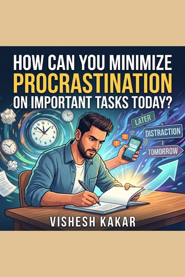 How Can You Minimize Procrastination on Important Tasks Today - Actionable Strategies to Boost Productivity Sharpen Focus and Reclaim Your Time - cover