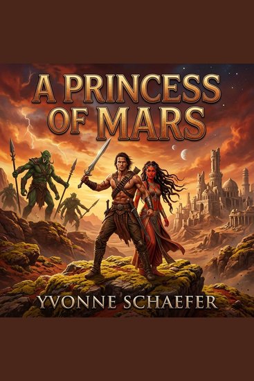 A Princess of Mars - A Virginian's daring leap across the cosmos to save a dying world and a captive princess - cover
