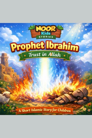 Prophet Ibrahim – Trust in Allah - A Short Islamic Story for Children About Trust in Allah - cover