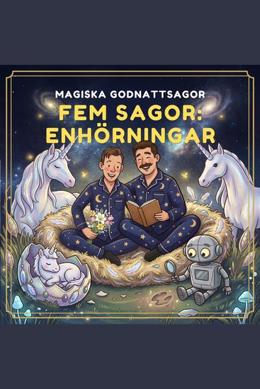 Fem sagor: enhörningar - cover