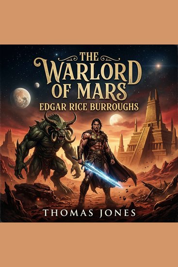 The warlord of Mars - A Classic Science Fiction Adventure of Planetary Romance Daring Rescues and Interplanetary Warfare as John Carter Battles the False Gods of Barsoom - cover
