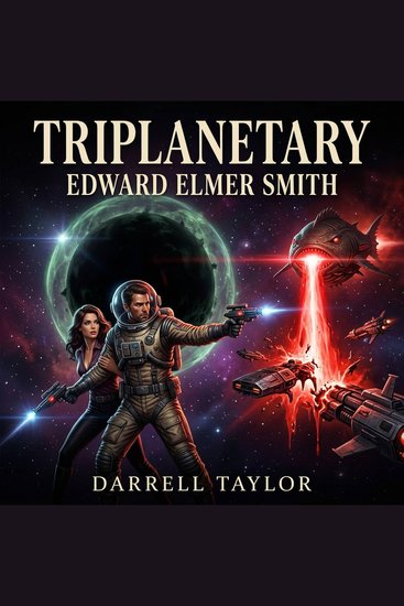 Triplanetary - Experience a timeless Science Fiction classic! In this pulse-pounding space opera Triplanetary agents battle brilliant space pirates cosmic armadas and a horrifying amphibious alien menace - cover