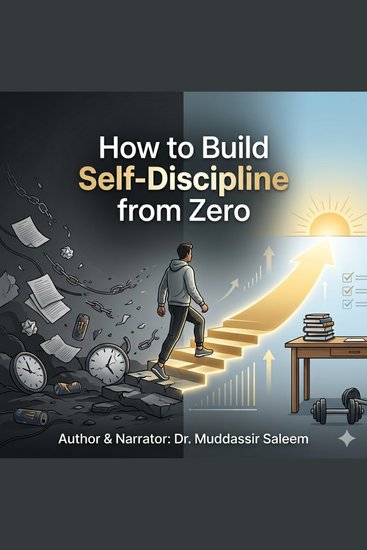 How to Build Self-Discipline from Zero - Simple Habits to Take Control of Your Life and Stay Consistent - cover