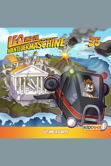 Leo und die Abenteuermaschine Folge 35: Leo und Atlantis - cover