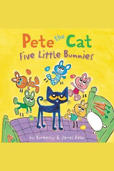 Pete the Cat: Five Little Bunnies - cover