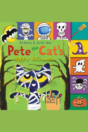 Pete the Cat's Happy Halloween - A Tabbed for Kids - cover