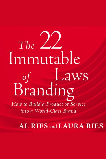 22 Immutable Laws of Branding - cover