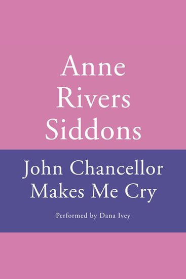 John chancellor makes me cry - cover