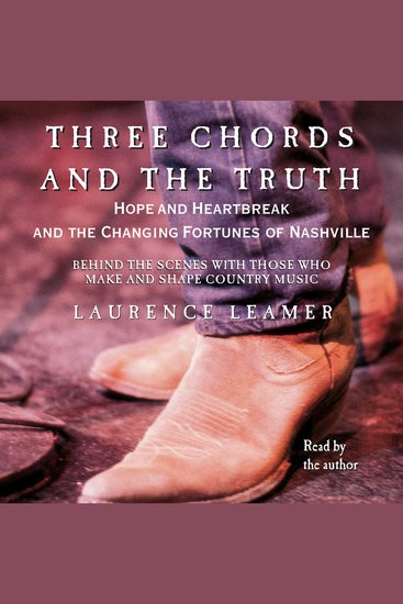 Three chords and the truth - cover