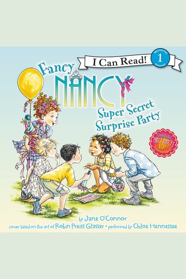 Fancy Nancy: Super Secret Surprise Party - cover