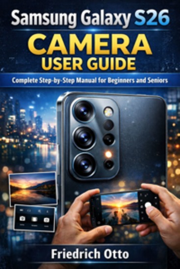 Samsung Galaxy S26 Camera User Guide - A Complete Step-by-Step Manual for Beginners and Seniors - cover