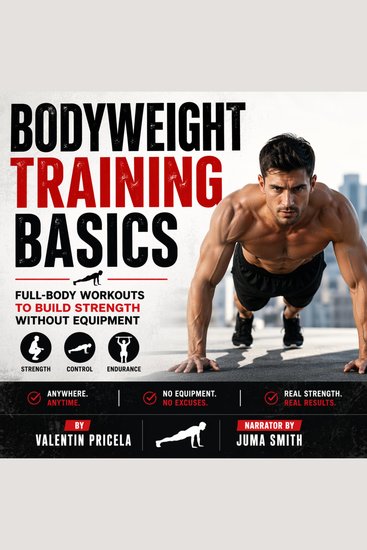 Bodyweight Training Basics - Full-Body Workouts to Build Strength Without Equipment - cover