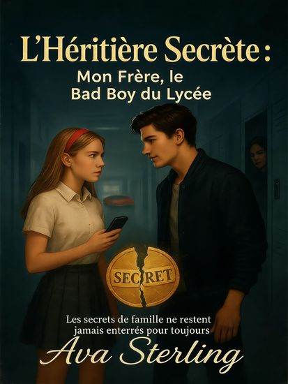 L'Héritière Secrète : Mon Frère le Bad Boy du Lycée - cover