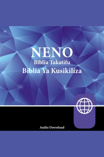 Kiswahili Contemporary Version Audio Download - cover