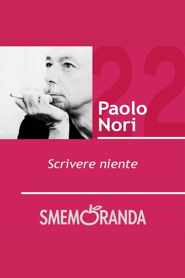 Scrivere niente - cover