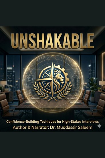 Unshakable: Confidence-Building Techniques for High-Stakes Interviews - How to Build Confidence and Perform Under Pressure in Any Interview - cover