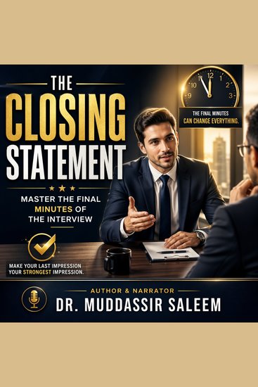 Closing Statement The: Master the Final Minutes of the Interview - Master the Final Minutes of the Interview - cover