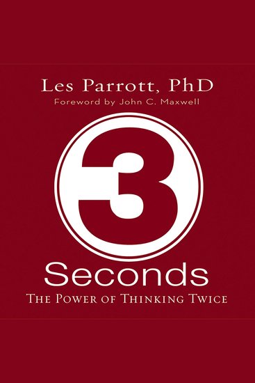 3 Seconds - The Power of Thinking Twice - cover
