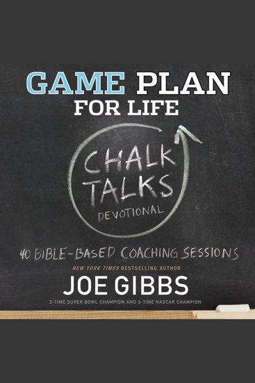 Game Plan for Life CHALK TALKS Devotional - 40 Bible-Based Coaching Sessions (A 40-Day Devotional) - cover