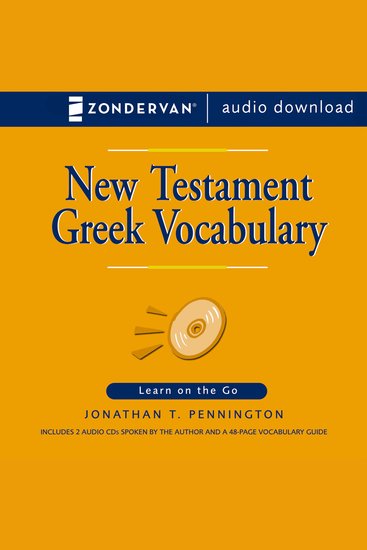 New Testament Greek Vocabulary - Learn on the Go - cover