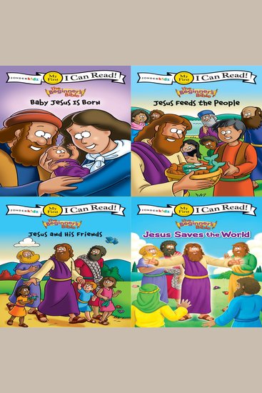 Beginner's Bible The: I Can Read Jesus Collection - My First - cover