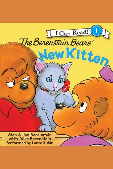 The Berenstain Bears' New Kitten - cover
