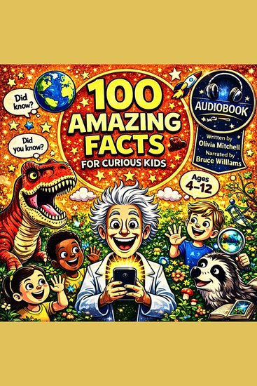 100 Amazing Facts For Curious Kids Ages 4-12 - Discover The Incredible 100 Surprising Truths About Our World - cover