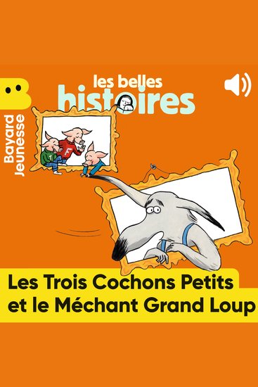 Les trois cochons petits et le méchant grand loup - cover