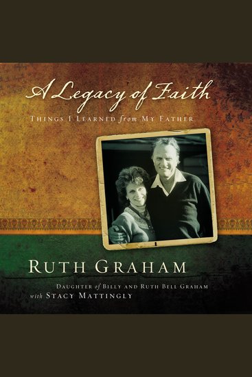A Legacy of Faith - Things I Learned from My Father - cover