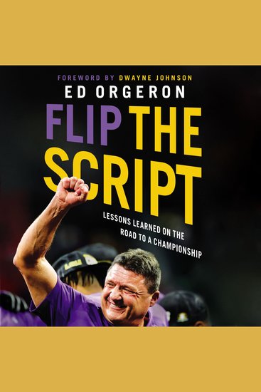 Flip the Script - Lessons Learned on the Road to a Championship - cover