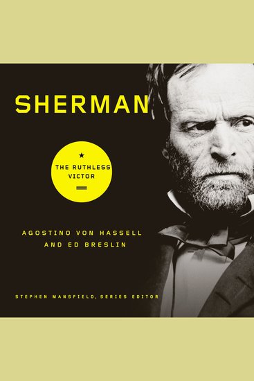 Sherman - The Ruthless Victor - cover