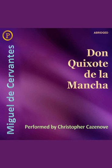Don Quixote de la Mancha - cover