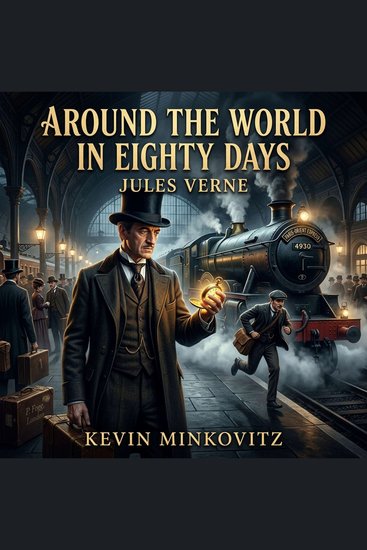 Around the World in Eighty Days - The ultimate race against the clock This timeless Adventure Fiction classic follows the eccentric Phileas Fogg and his loyal servant on a globe-trotting gamble of a lifetime - cover