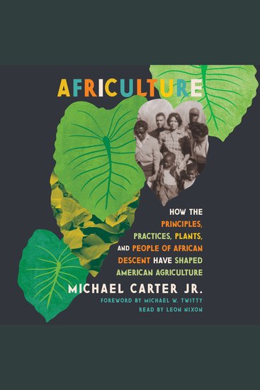 Africulture - How the Principles Practices Plants and People of African Descent Have Shaped American Agriculture - cover