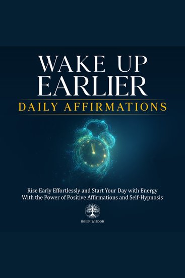 Wake Up Earlier Daily Affirmations - Rise Early Effortlessly and Start Your Day with Energy With the Power of Positive Affirmations and Self-Hypnosis - cover