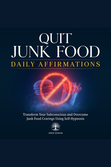 Quit Junk Food Daily Affirmations - Transform Your Subconscious and Overcome Junk Food Cravings Using Self-Hypnosis - cover