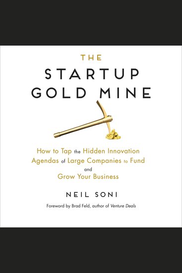 The Startup Gold Mine - How to Tap the Hidden Innovation Agendas of Large Companies to Fund and Grow Your Business - cover